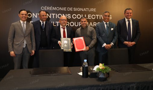 Le Groupe Renault Maroc signe des conventions collectives avec ses partenaires sociaux