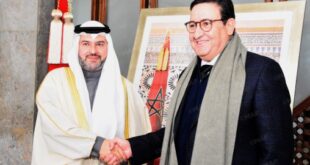 M. Kayouh s’entretient avec le président de la Direction générale de l’aviation civile du Koweït