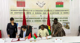 Le Maroc et le Burkina Faso réaffirment leur volonté de renforcer davantage leur coopération bilatérale