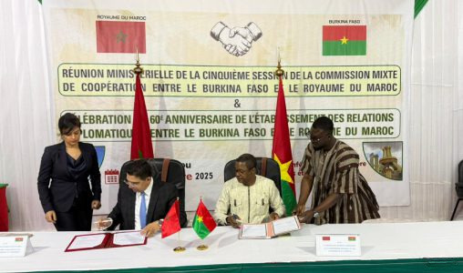 Le Maroc et le Burkina Faso réaffirment leur volonté de renforcer davantage leur coopération bilatérale
