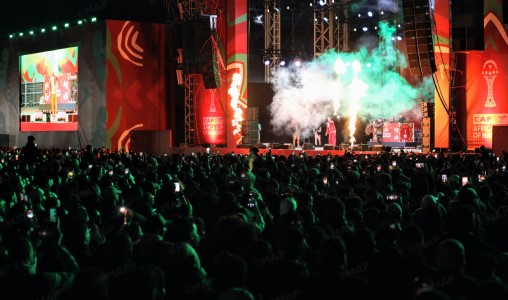 CAN 2025 | La FAN Zone OLM Souissi vibre au rythme d’un concert haut en couleurs