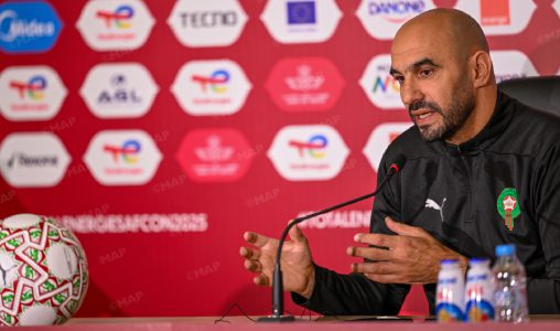 CAN Maroc | Les Lions de l’Atlas “concentrés” pour gagner la Zambie (Walid Regragui)