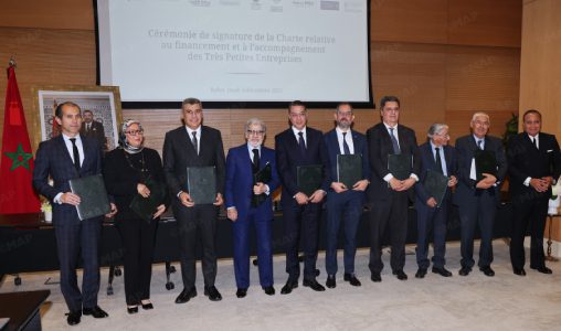 Financement et Accompagnement des TPE | Les Objectifs de la nouvelle Charte Signée à Rabat