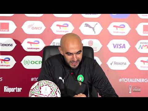 CAN 2025 | Conférence de presse de Regragui et Saiss avant le match contre la Tanzanie