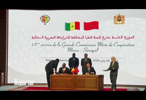 Grande Commission Mixte | Le Maroc et le Sénégal signent 17 accords de coopération à Rabat