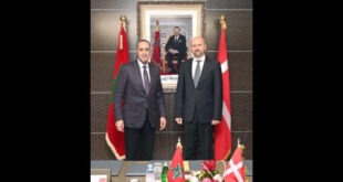 Abdellatif Hammouchi s’entretient à Rabat avec le directeur de la police du Danemark