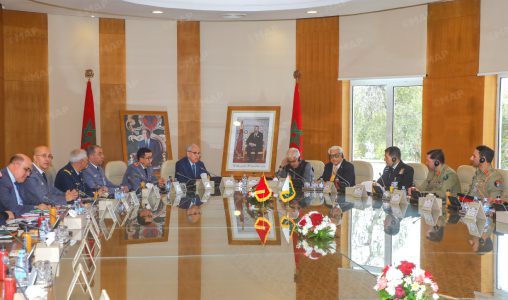 Sur Hautes Instructions Royales, M.Loudyi reçoit le ministre fédéral de la Défense du Pakistan