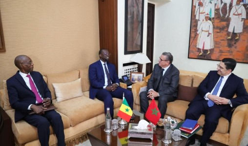 Le Chef du gouvernement, M. Akhannouch s’entretient à Rabat avec son homologue sénégalais