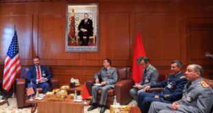 FAR | M. Loudyi reçoit le Sous-Secrétaire Adjoint à la guerre des États-Unis d’Amérique, chargé des Affaires africaines