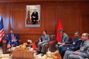 FAR | M. Loudyi reçoit le Sous-Secrétaire Adjoint à la guerre des États-Unis d’Amérique, chargé des Affaires africaines