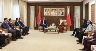 Manama | M. Ould Errachid s’entretient avec le président du Conseil consultatif bahreïni