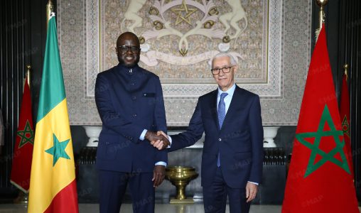Rabat | M. Talbi Alami s’entretient avec le Président de l’Assemblée nationale sénégalaise