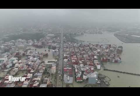 Ksar El Kebir | La réalité des inondations vue du ciel, des images inédites filmées par drone