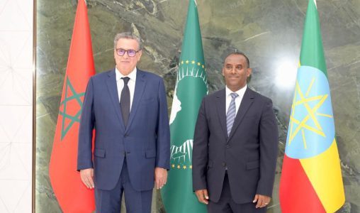 Arrivée de M. Akhannouch à Addis-Abeba pour représenter SM le Roi au 39e Sommet de l’UA