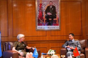 L’Inspecteur Général des FAR s’entretient avec la Conseillère militaire par intérim de l’ONU