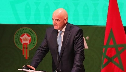 Sous le leadership de SM le Roi, le Maroc est clairement devenu une grande puissance du football mondial (Infantino)