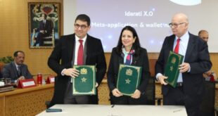 Signature à Rabat de huit conventions pour le déploiement de la méta-application “Idarati X.0”