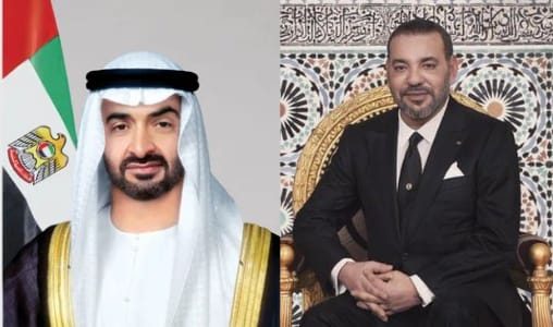 Entretien téléphonique entre SM le Roi Mohammed VI et SA Cheikh Mohammed bin Zayed Al Nahyan