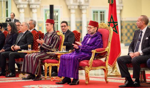 SM le Roi préside la cérémonie du lancement de l’usine Safran de trains d’atterrissage à Nouaceur