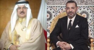 Entretien téléphonique entre SM le Roi Mohammed VI et SM Hamad Ben Issa Ben Salmane Al Khalifa