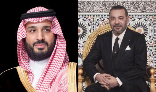 Entretien téléphonique entre SM le Roi Mohammed VI et SAR le Prince Mohammed Ben Salmane