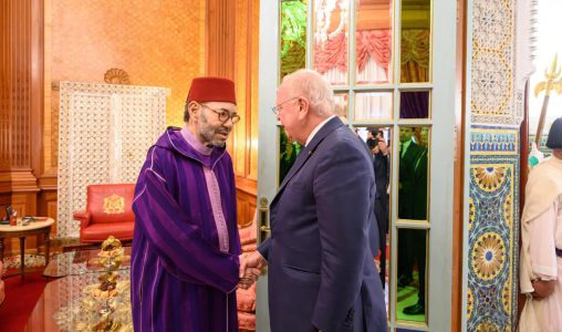 SM le Roi reçoit le président du Conseil d’Administration du Groupe Safran (M. Ross McInnes)