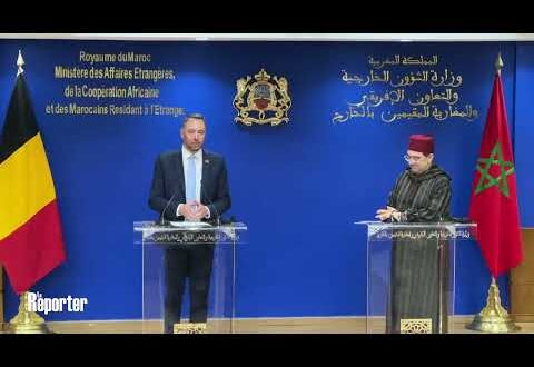 Maroc-Belgique | Point de presse conjoint de M. Nasser Bourita et M. Maxime Prévot