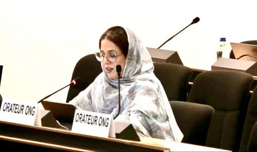 CDH | M. Duihi alerte sur la situation des droits de l&rsquo;Homme dans les camps de Tindouf