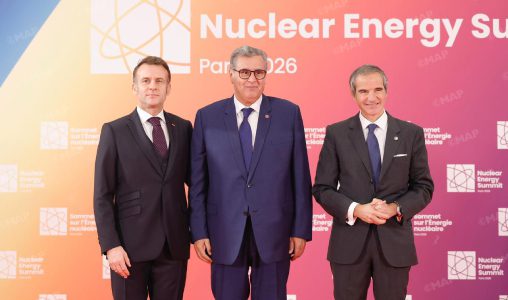 Paris | M. Akhannouch représente SM le Roi au 2ème Sommet mondial sur l’énergie nucléaire
