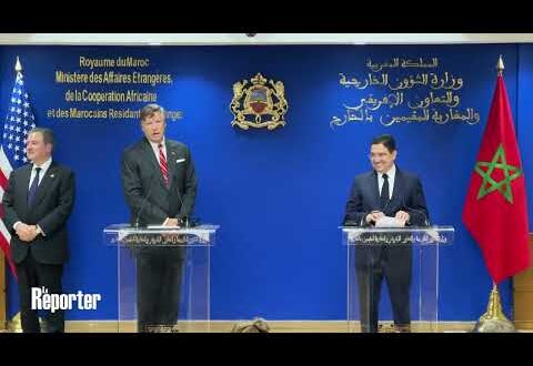 Maroc-États-Unis | Nasser Bourita a reçu Christopher Landau (Conférence de presse)