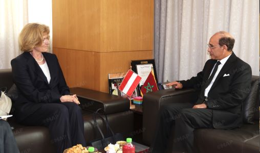 M. Hicham Balaoui s’entretient avec la Procureure générale de la République d’Autriche