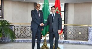 M. Bourita s’entretient à Rabat avec le Président de la Commission de l'UA (M. Ali Youssouf)