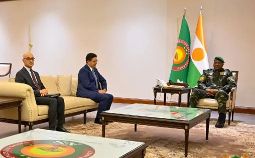 M. Nasser Bourita reçu en audience par le président de la République du Niger