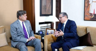 M. Aziz Akhannouch reçoit le Secrétaire d’État–adjoint américain Christopher Landau