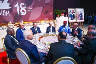 Meknès | SM le Roi offre un dîner en l’honneur des invités et des participants au 18e SIAM