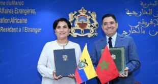Sahara | L’Équateur réaffirme son soutien à l’initiative d’autonomie proposée par le Maroc
