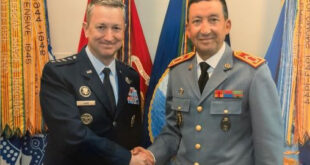 L’Inspecteur Général des FAR s’entretient à Washington avec le Chef d’État-major des Armées des États-Unis