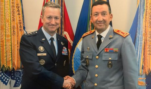 L’Inspecteur Général des FAR s’entretient à Washington avec le Chef d’État-major des Armées des États-Unis