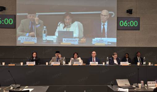 Genève, Mme Bouayach appelle à gouverner les évolutions numériques plutôt que de les subir