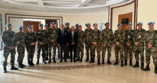 République Centrafricaine | M. Omar Hilale rencontre le contingent marocain à Bangui