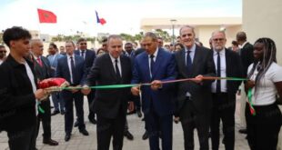Enseignement | Inauguration à Laâyoune du nouveau site du Lycée Français international Paul Pascon