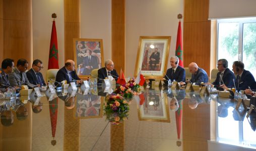 M. Loudyi reçoit le ministre chargé de la coordination des Services spéciaux de Pologne