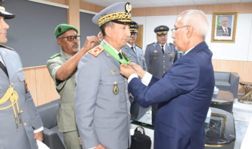 Une délégation conduite par l’Inspecteur Général des FAR effectue une visite de travail en Mauritanie