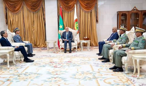 Une délégation conduite par l’Inspecteur Général des FAR effectue une visite de travail en Mauritanie