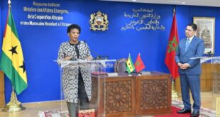 Le Maroc et Sao Tomé-et-Principe se félicitent de l’excellence des relations de coopération bilatérale multisectorielle