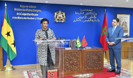 Le Maroc et Sao Tomé-et-Principe se félicitent de l’excellence des relations de coopération bilatérale multisectorielle