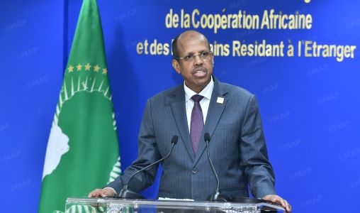 Le Président de la Commission de l&rsquo;UA salue l&rsquo;engagement du Maroc, sous la Leadership de SM le Roi, dans la défense des causes africaines
