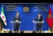 Rabat | Nasser Bourita a reçu son homologue syrien Assaad Hassan El-Chibani