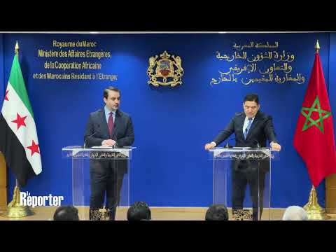 vidéos 13 Rabat | Nasser Bourita a reçu son homologue syrien Assaad Hassan El-Chibani
