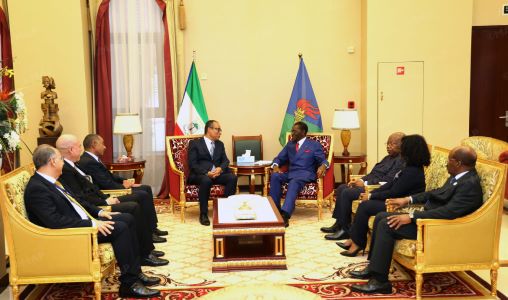 M. Amara reçu en audience par le président de la République de Guinée équatoriale
